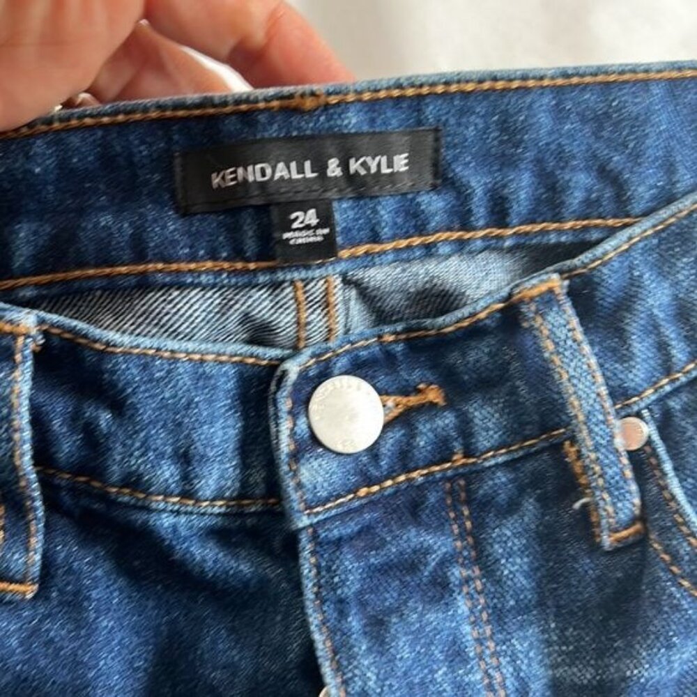 Kendall & Kylie Cropped Skinny Jeans Size 24 - Picture 4 of 10
